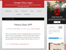 Tablet Screenshot of glass-apps.org